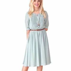Mikarose Clara Sage Dress Large